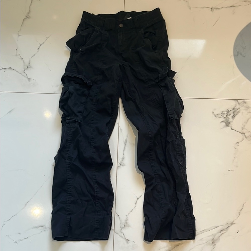 H&M Black Cargo Pants